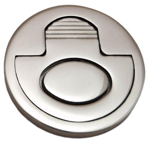 Hollex Lukenring 51 mm rund, gefederter Edelstahl 316