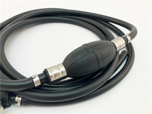 Hollex brandstofslang 8mm met knijpbal Yamaha koppeling motorzijde