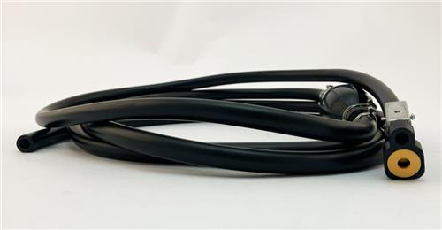 Hollex brandstofslang 8mm met knijpbal Johnson koppeling motorzijde