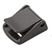 Riemenschnalle für 15 mm Spanngurt schwarz