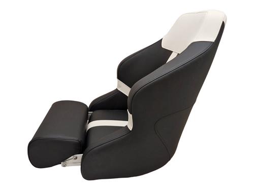 Hollex Steuerstuhl New Moon schwarz/weiß Mengenrabatt