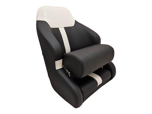 Hollex Steuerstuhl New Moon schwarz/weiß Mengenrabatt