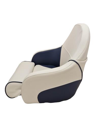 Hollex Steuerstuhl Classic Moon weiß/navy Mengenrabatt