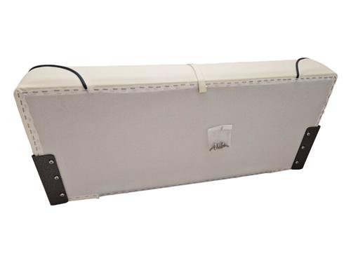 Hollex stuurbank Twin Star crème/navy