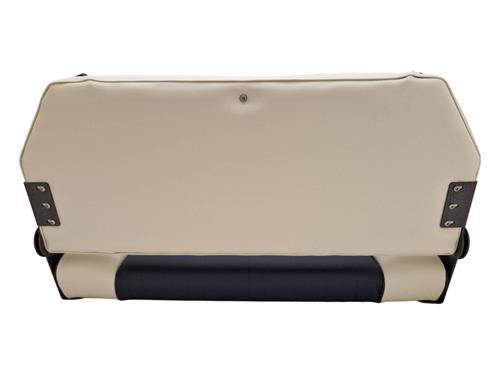 Hollex stuurbank Twin Star crème/navy