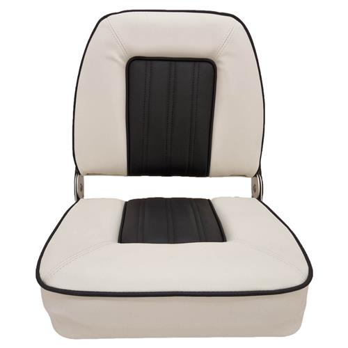 Hollex Stuhlschale Black Star weiß/schwarzer Keder Mengenrabatt