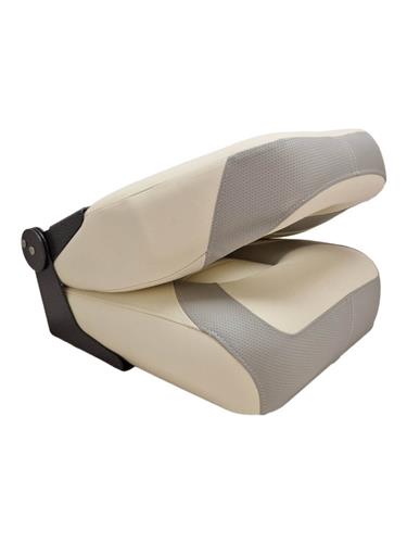 Hollex Steuerstuhl River Star Creme/Hellgrau Mengenrabatt