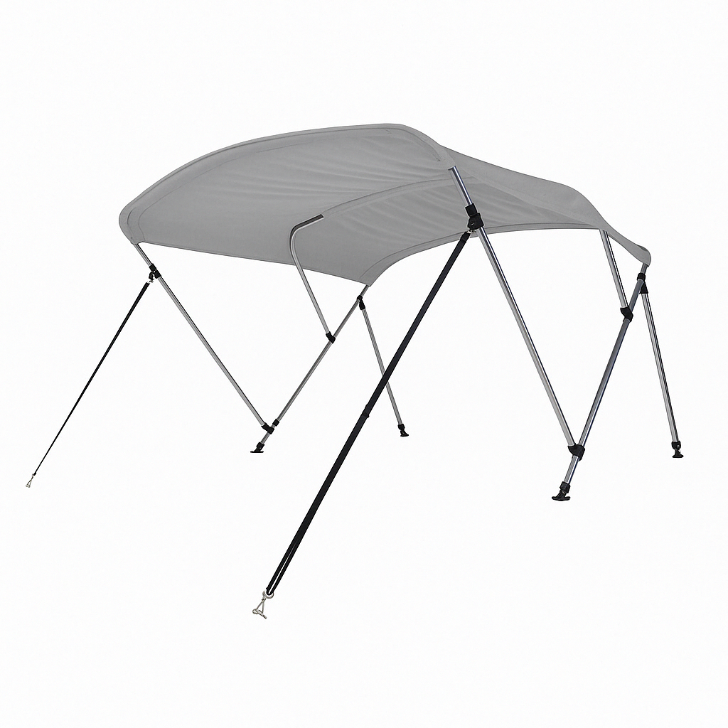 Navishade aluminium biminitop 3 boogs Hoogte 91 cm