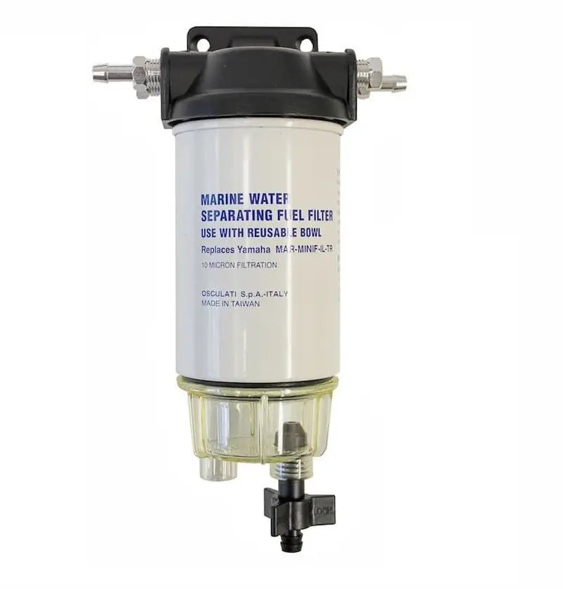 Petrol filter water separator with glass up to 60HP