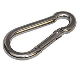 Edelstahlkarabiner 80x8mm