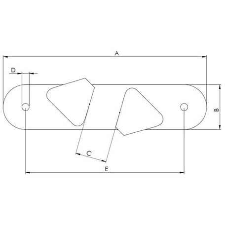 Hollex Bow Clamp 200 mm Per Pair –