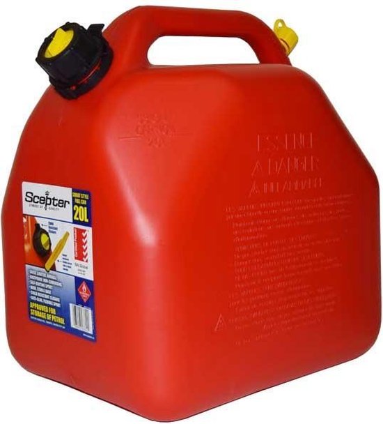 Scepter jerrycan benzine 20 liter