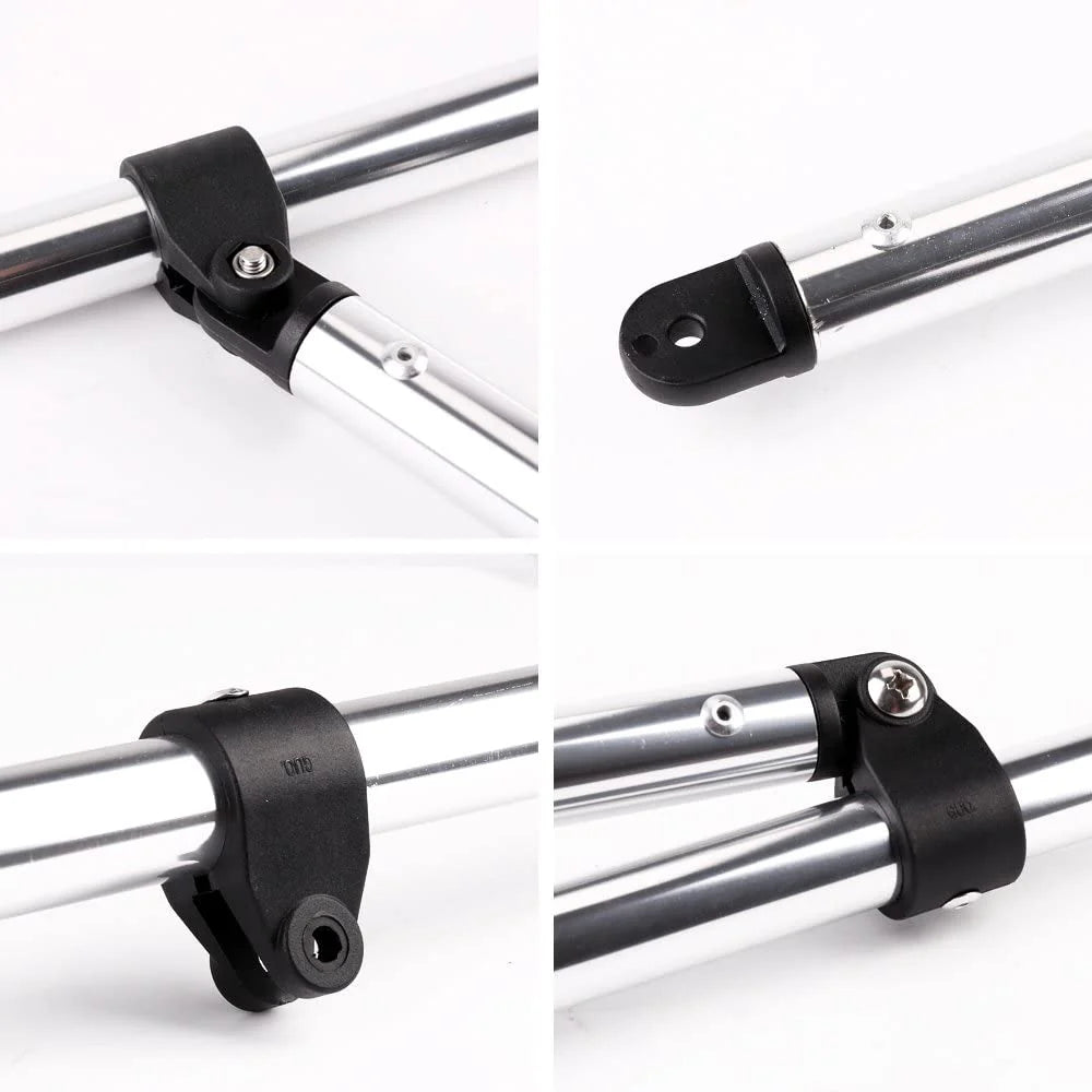 Anthrazitgraues 4-Bogen-Biminitop – 244 cm lang – Navishade