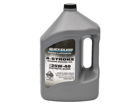 Quicksilver 8M0086227 25W40 4-takt semisynthetische motorolie 4L