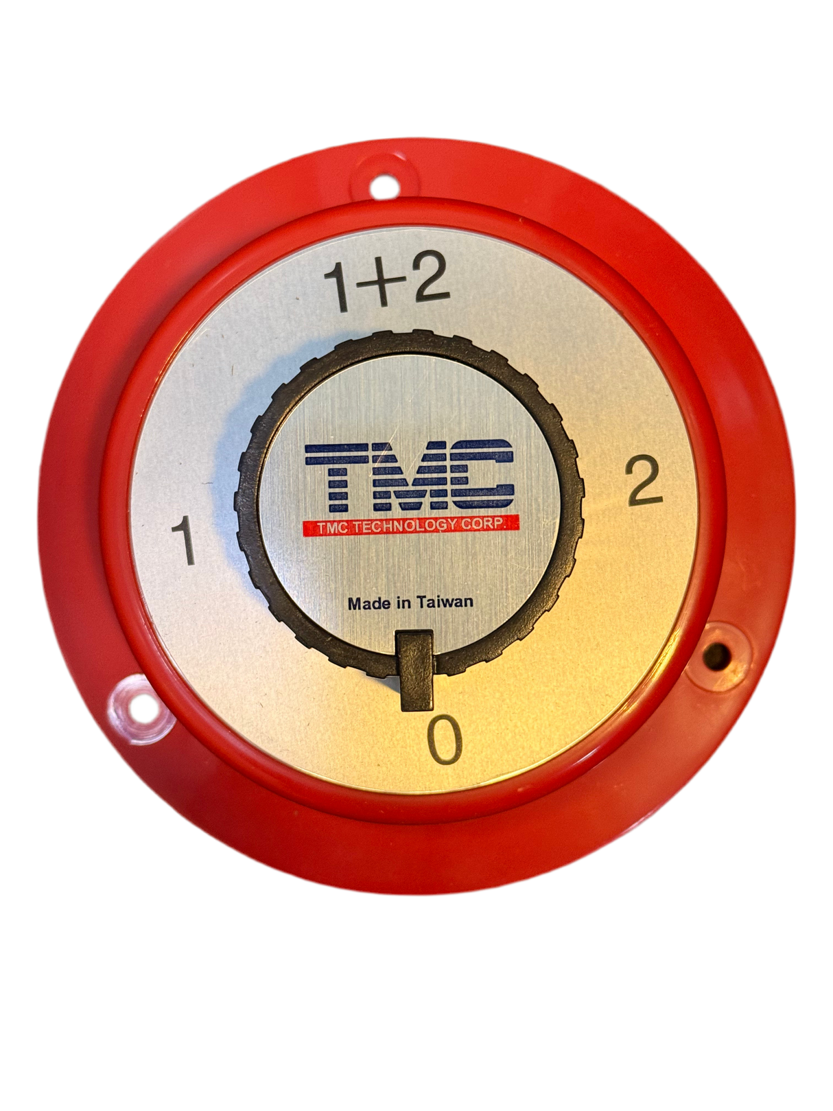 Batterieschalter 4 Positionen – rundes Modell für 2 Batterien