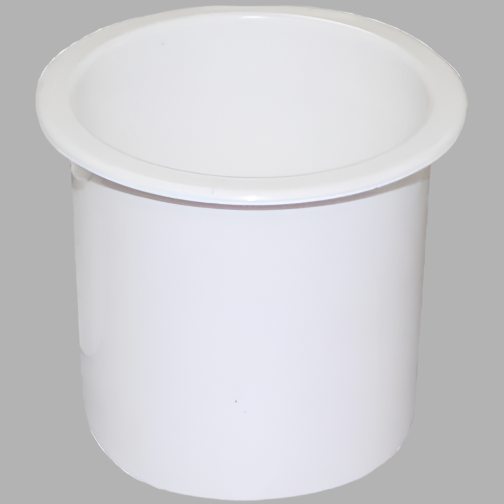 Einbau-Getränkehalter Kunststoff – weiß Ø76 mm