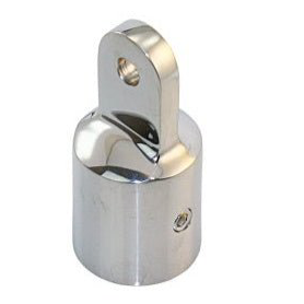 Eindstuk biminitop buiskap AISI316 25mm - Schroef M6