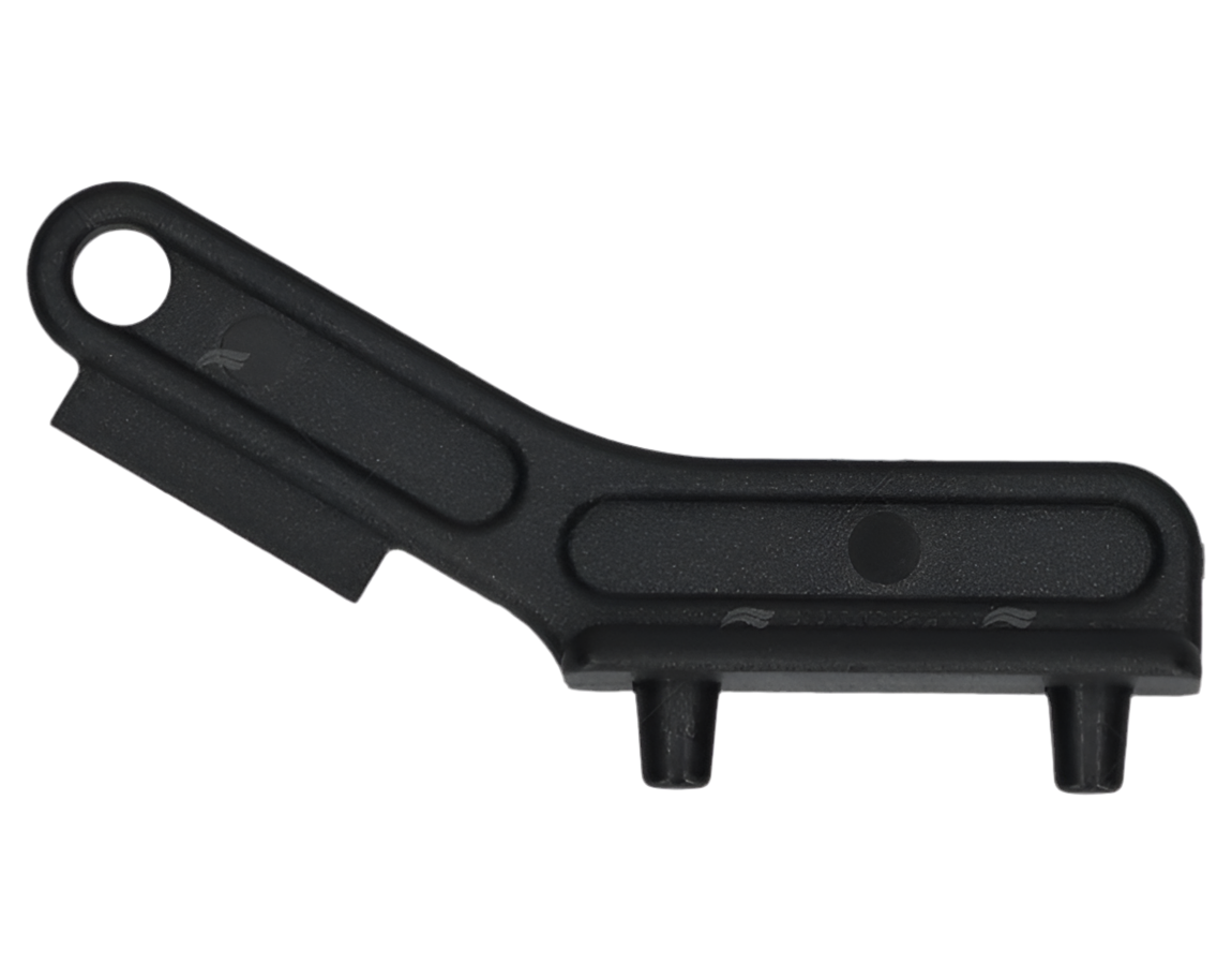 PVC dekplaat sleutel voor 2,54 cm tankdop of inspectiedeksel, lichtgewicht en duurzaam.