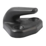 Nylon hooks anthracite