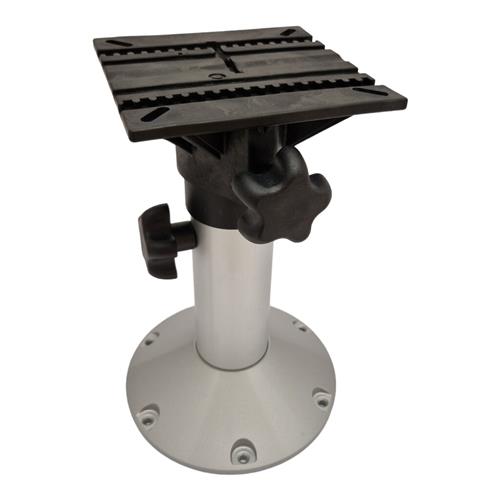 Chair leg for boat seat – adjustable and swivel aluminum model 34-51 cm