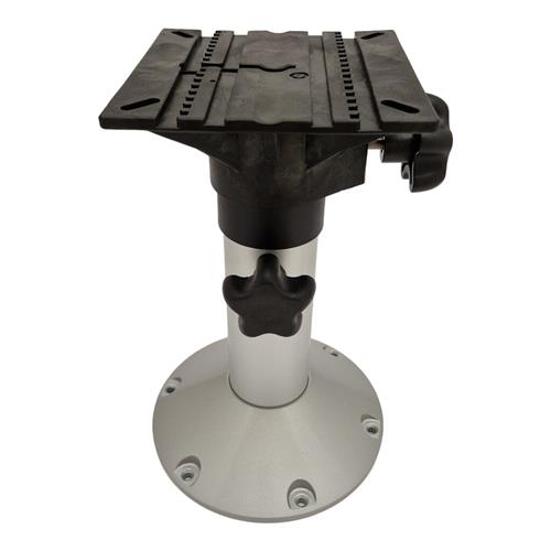 Chair leg for boat seat – adjustable and swivel aluminum model 34-51 cm