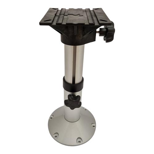 Chair leg for boat seat – adjustable and swivel aluminum model 34-51 cm