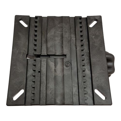 Chair leg for boat seat – adjustable and swivel aluminum model 34-51 cm