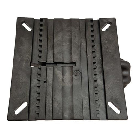 Stuhlbein für Bootssitz – verstellbares und schwenkbares Aluminiummodell 34-51 cm