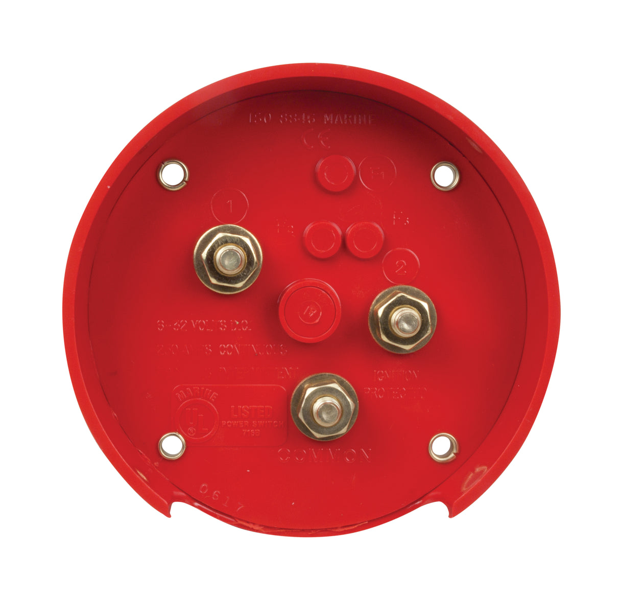 Battery Switch 250A PERKO – voor 1 of 2 accu’s