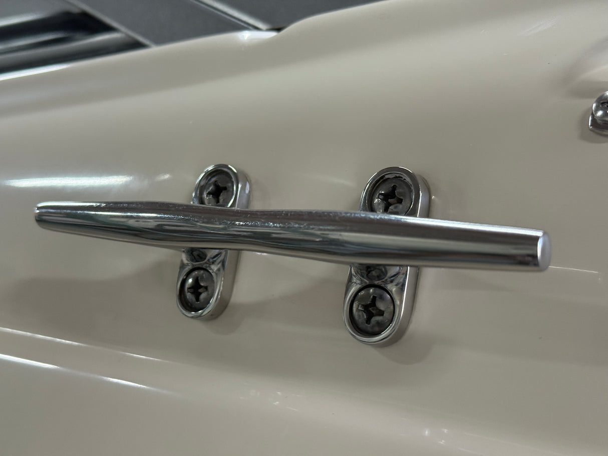 RVS Kikker L=100mm H=25mm