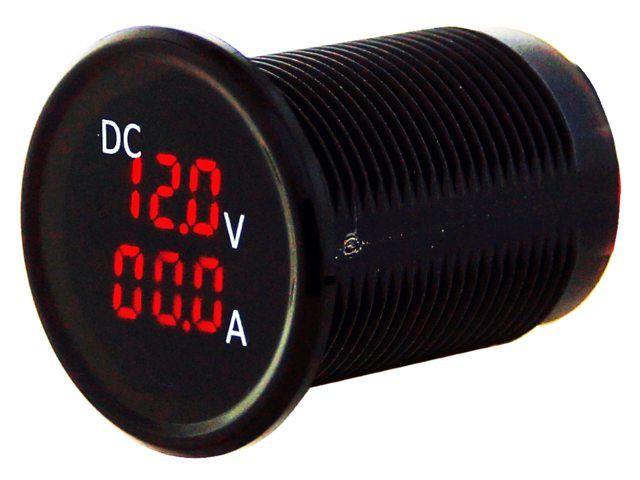 Waterproof DC Built-in Plug with 2x USB inputs (Single)