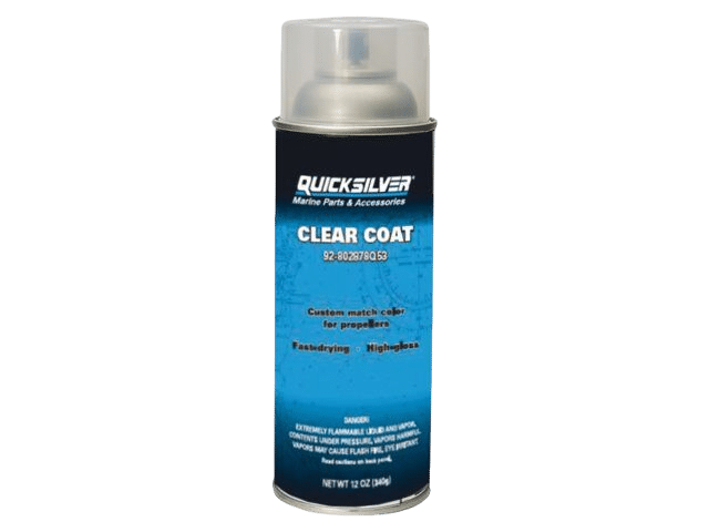 Quicksilver 8M0133935 Spuitbus blanke lak 340g