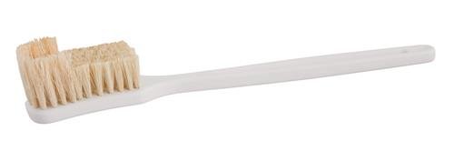 Cabrio- & doekborstel met Tampico vezels, zacht voor cabriodoek, voorkomt pillen en geschikt voor droge en natte reiniging.