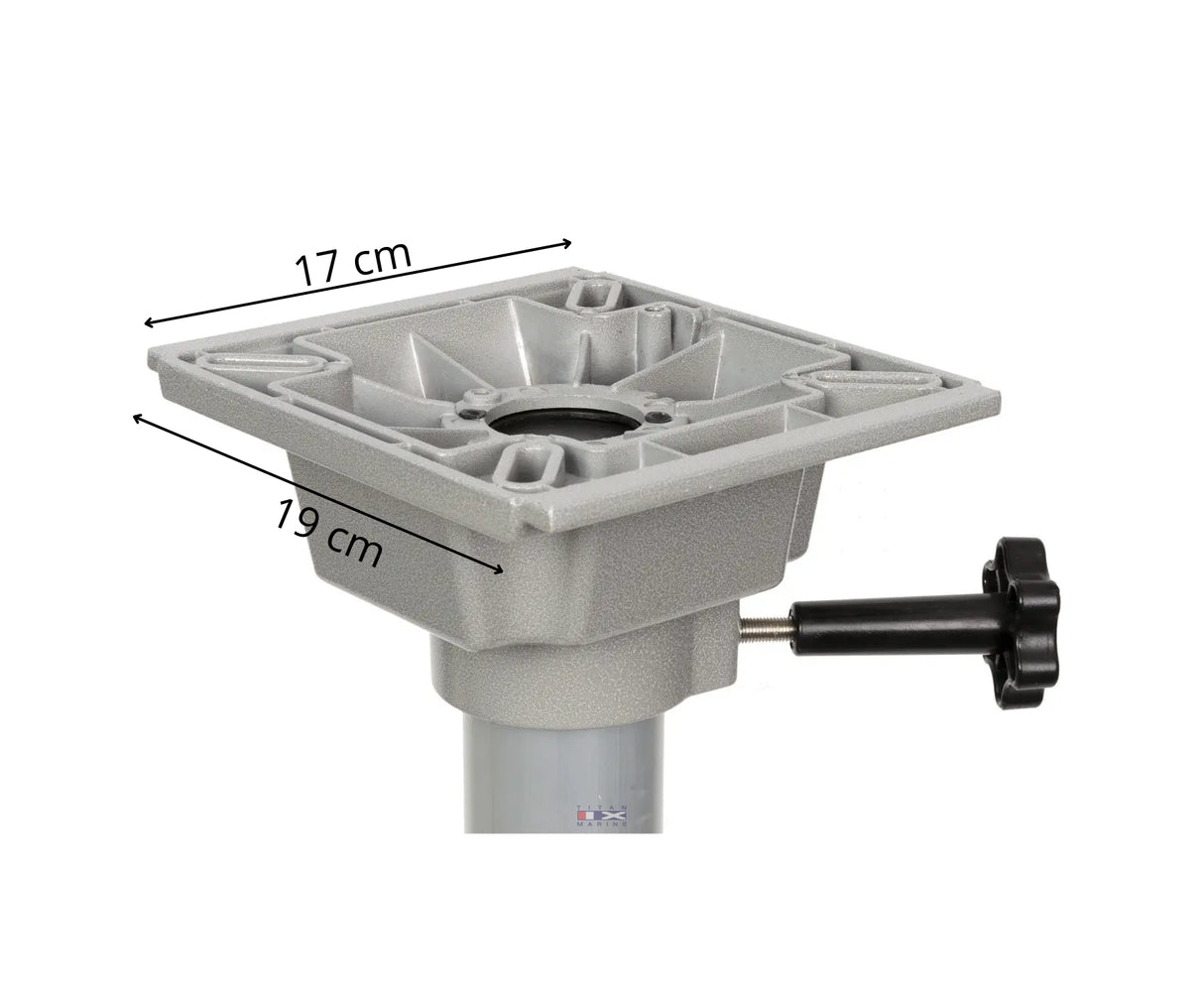 Stoelpoot de luxe 38 cm inbouw