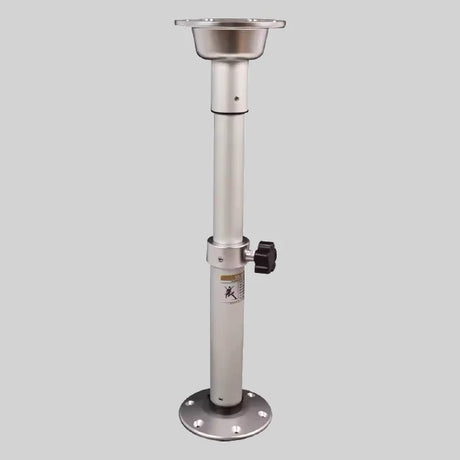 Verstellbares Tischbein inklusive Boden und Tischfuß 50-70 cm
