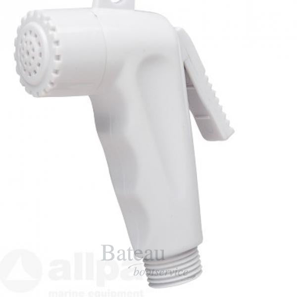 ALLPA DOUCHEKOP, INBOUW, WIT KUNSTSTOF