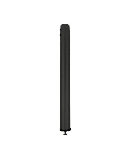 Zypressen-Tischbein – Schwarz pulverbeschichtetes Aluminium – 68 cm
