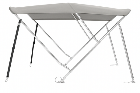 Sunmaster DeLuxe 3-Bogen Biminitop XXL – Länge 220 cm | 25 mm Edelstahl
