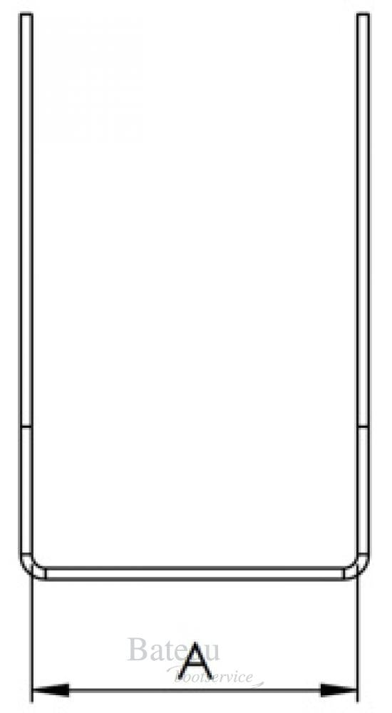 Hollex Bekerhouder dubbel 102x138mm
