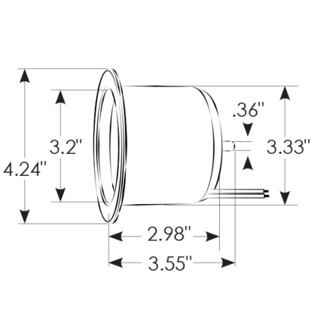 ITC DRINKBEKERHOUDER RVS304 MET BLAUW LED - Bateau Bootservice