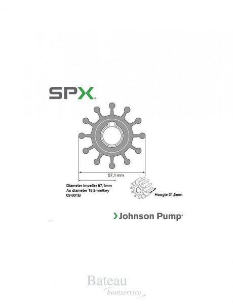 Johnson Pump impeller 801B