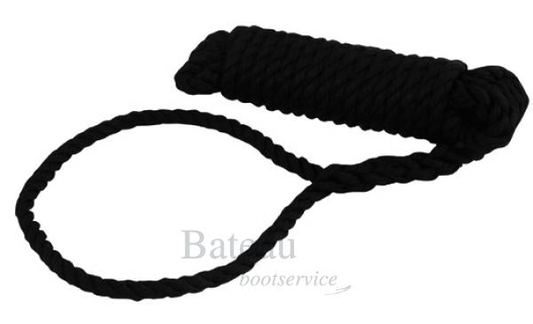 Landvast Zwart 8 meter dia 12 mm