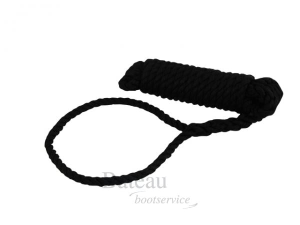 landvast zwart dia 14 mm lengte 14 meter