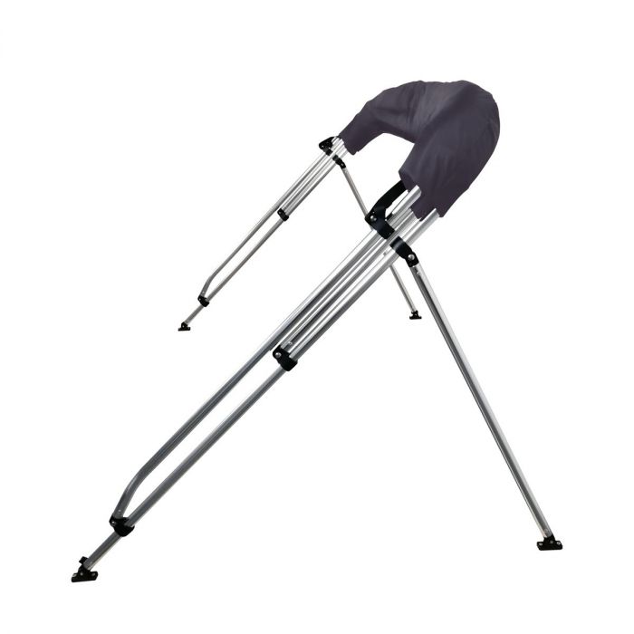 Antraciet aluminium Navishade biminitop - Bateau Bootservice