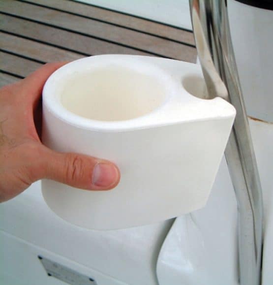 Ocean bekerhouder schuim wit of donkerbauw - Bateau Bootservice