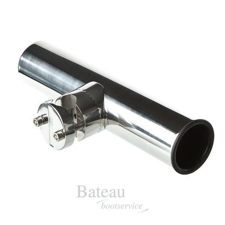 Rutenhalter A4 Edelstahl Bootsrutenhalter für Relingmontage 22-25mm Angelrute