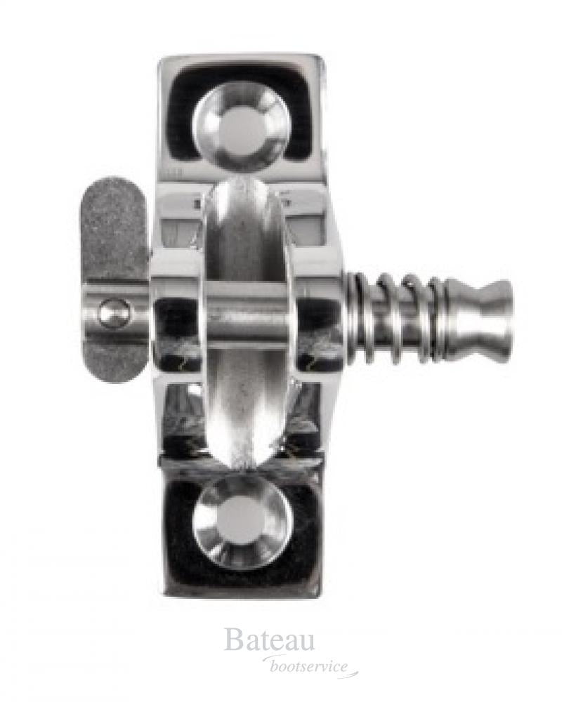 RVS RECHTE DEKPLAAT, LOSSE PIN - Bateau Bootservice
