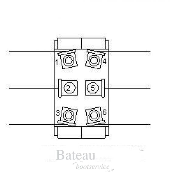 Tuimelschakelaar standaard mom off mom - Bateau Bootservice