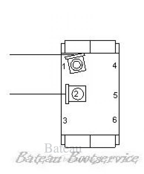 Tuimelschakelaar standaard mom on off - Bateau Bootservice