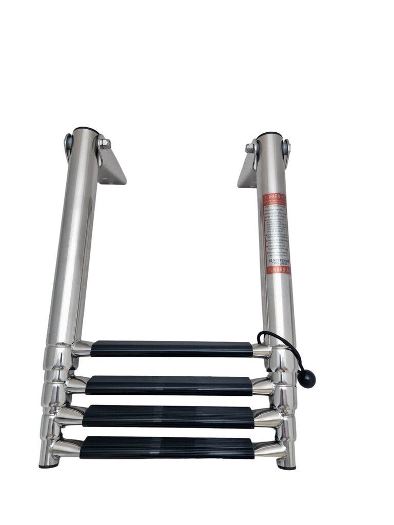 Hollex telescopische zwemtrap rvs316 4 treden - Bateau Bootservice